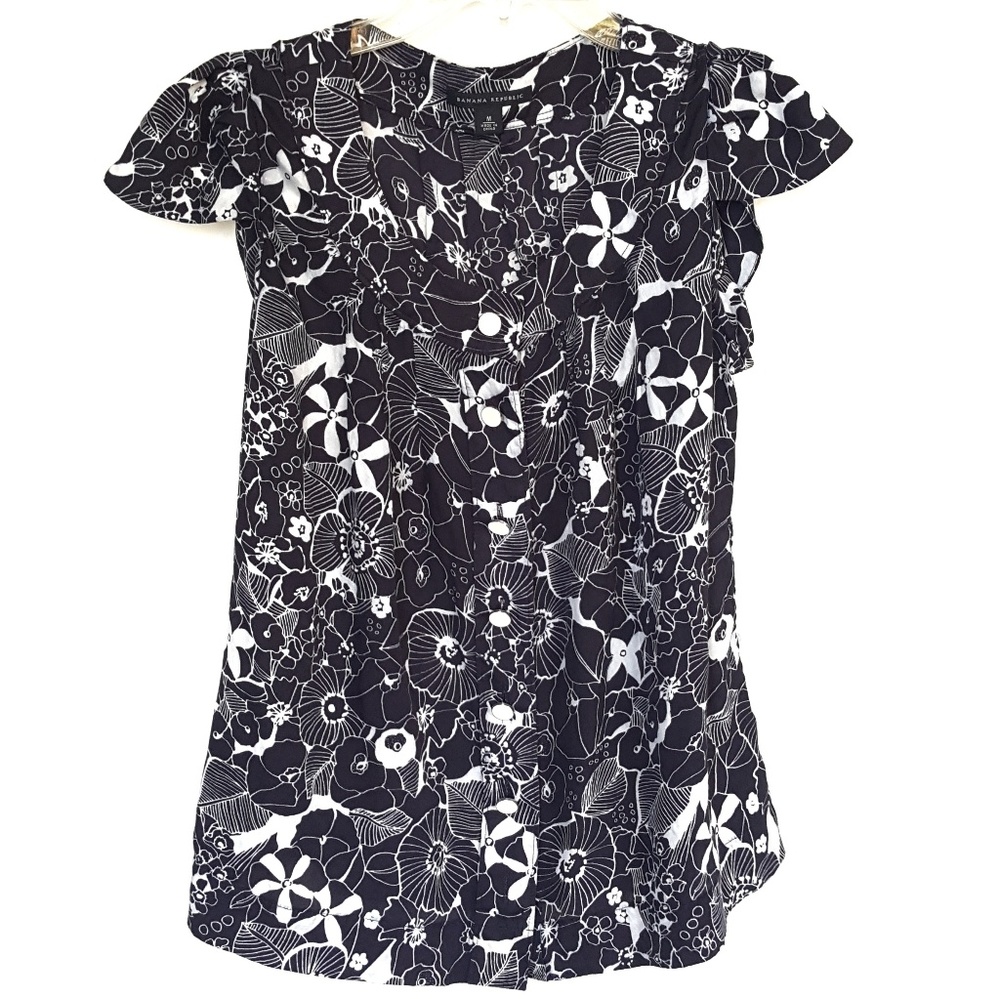 BANANA REPUBLIC Floral Top